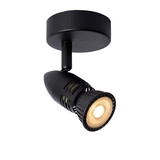 Lucide CARO - Deckenstrahler - Ø 9 cm - 1xGU10 - Schwarz Lucide CARO - Deckenstrahler - Ø 9 cm - 1xGU10 - Schwarz