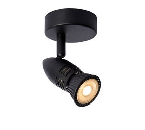 Lucide CARO - Deckenstrahler - Ø 9 cm - 1xGU10 - Schwarz Lucide CARO - Deckenstrahler - Ø 9 cm - 1xGU10 - Schwarz