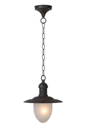Lucide ARUBA - Hängeleuchte Innen/Außen - Ø 25 cm - 1xE27 - IP44 - Rostbraun Lucide ARUBA - Hängeleuchte Innen/Außen - Ø 25 cm - 1xE27 - IP44 - Rostbraun