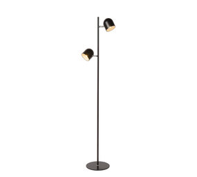 Lucide SKANSKA - Stehleuchte - LED Dimb. - 2x5W 3000K - Schwarz Lucide SKANSKA - Stehleuchte - LED Dimb. - 2x5W 3000K - Schwarz