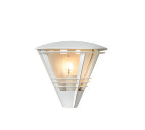 Lucide LIVIA - Wandleuchte Innen/Außen - 1xE27 - IP44 - Weiß Lucide LIVIA - Wandleuchte Innen/Außen - 1xE27 - IP44 - Weiß