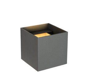 Lucide XIO - Wandleuchte - LED Dimb. - G9 - 1x4W 2700K - Einstellbarer Abstrahlwinkel - Grau Lucide XIO - Wandleuchte - LED Dimb. - G9 - 1x4W 2700K - Einstellbarer Abstrahlwinkel - Grau