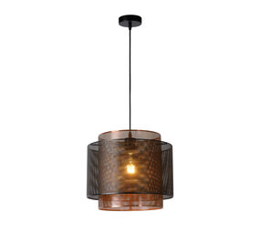 Lucide ORRIN - Hängeleuchte - Ø 34 cm - 1xE27 - Schwarz Lucide ORRIN - Hängeleuchte - Ø 34 cm - 1xE27 - Schwarz