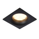 Lucide ZIVA - Einbaustrahler Bad - 1xGU10 - IP44 - Schwarz Lucide ZIVA - Einbaustrahler Bad - 1xGU10 - IP44 - Schwarz