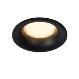 Lucide ZIVA - Einbaustrahler Bad - Ø 8,4 cm - 1xGU10 - IP44 - Schwarz Lucide ZIVA - Einbaustrahler Bad - Ø 8,4 cm - 1xGU10 - IP44 - Schwarz