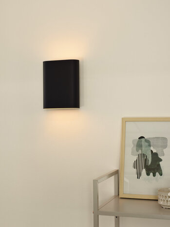 Lucide OVALIS - Wandleuchte - 2xE14 - Schwarz Lucide OVALIS - Wandleuchte - 2xE14 - Schwarz