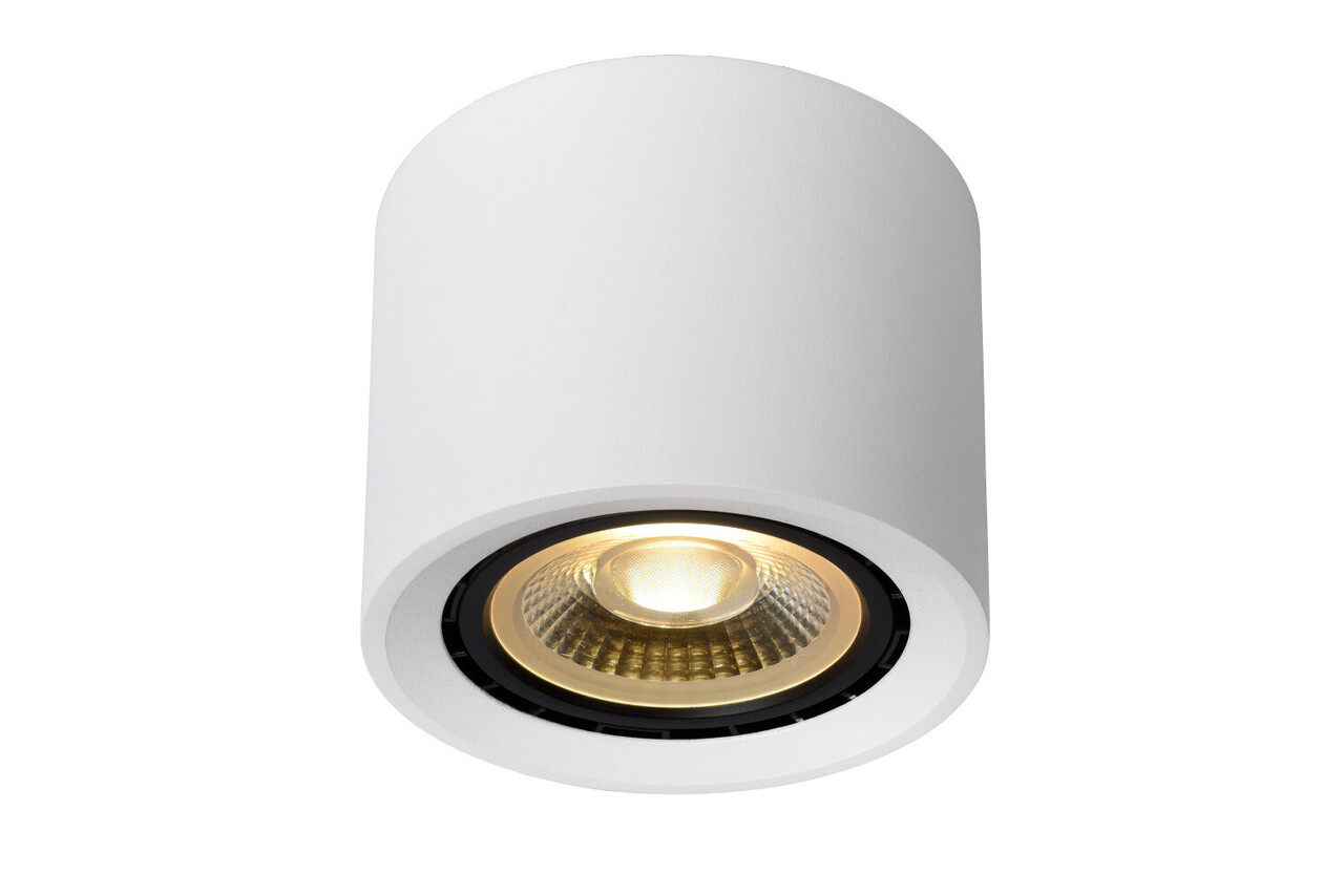 Lucide FEDLER - Deckenstrahler - Ø 12 cm - LED Dim to warm - GU10 (ES111) - 1x12W 2200K/3000K - Weiß Lucide FEDLER - Deckenstrahler - Ø 12 cm - LED Dim to warm - GU10 (ES111) - 1x12W 2200K/3000K - Weiß