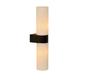 Lucide JESSE - Wandleuchte Bad - 2xG9 - IP44 - Schwarz Lucide JESSE - Wandleuchte Bad - 2xG9 - IP44 - Schwarz