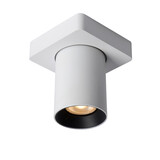 Lucide NIGEL - Deckenstrahler - LED Dim to warm - GU10 - 1x5W 2200K/3000K - Weiß Lucide NIGEL - Deckenstrahler - LED Dim to warm - GU10 - 1x5W 2200K/3000K - Weiß