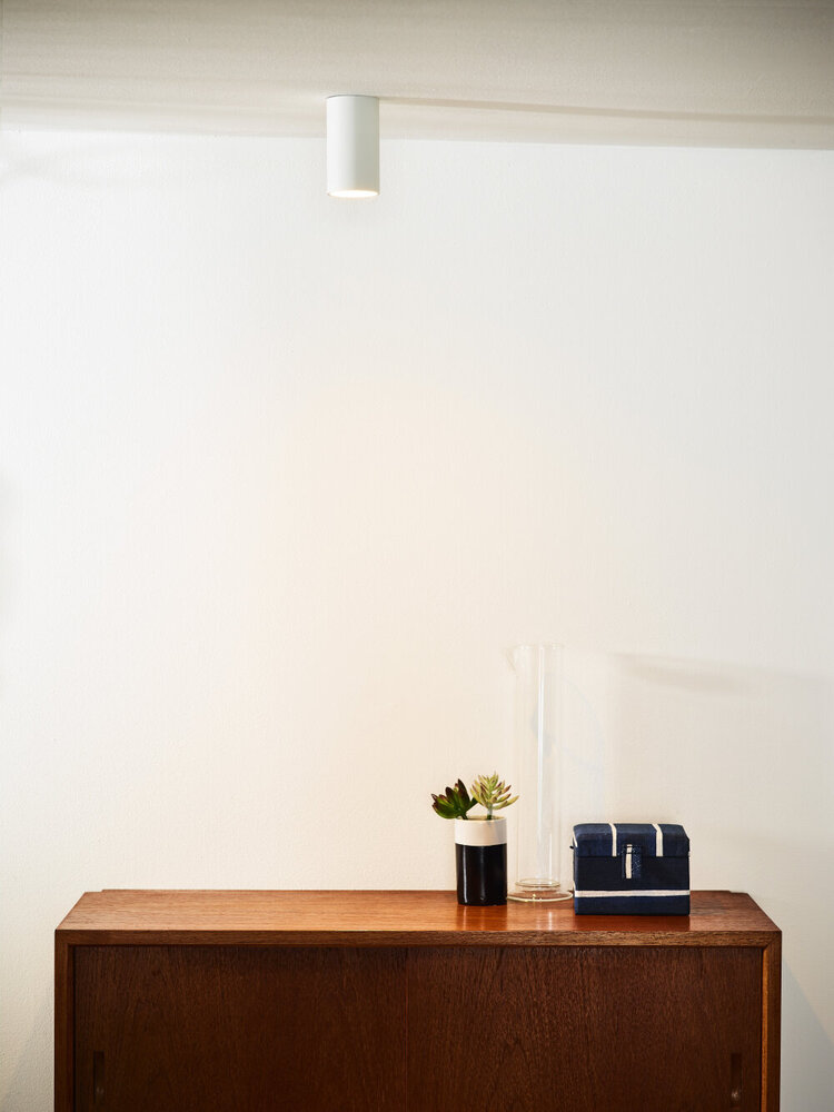 Lucide DELTO - Deckenstrahler - Ø 5,5 cm - LED Dim to warm - GU10 - 1x5W 2200K/3000K - Weiß