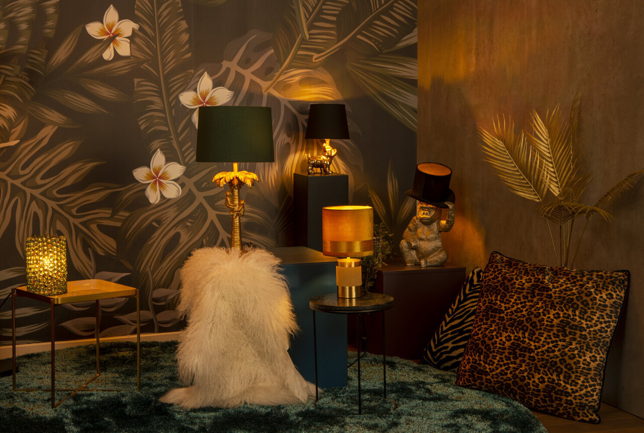 Lucide EXTRAVAGANZA FRIZZLE - Tischleuchte - Ø 18 cm - 1xE14 - Braun Lucide EXTRAVAGANZA FRIZZLE - Tischleuchte - Ø 18 cm - 1xE14 - Braun