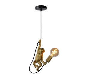 Lucide EXTRAVAGANZA CHIMP - Hängeleuchte - Ø 17,6 cm - 1xE27 - Schwarz Lucide EXTRAVAGANZA CHIMP - Hängeleuchte - Ø 17,6 cm - 1xE27 - Schwarz