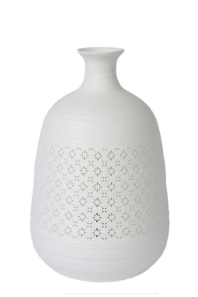 Lucide TIESSE - Tischleuchte - Ø 18,6 cm - 1xE14 - Weiß Lucide TIESSE - Tischleuchte - Ø 18,6 cm - 1xE14 - Weiß