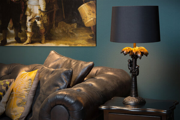 Lucide EXTRAVAGANZA COCONUT - Tischleuchte - Ø 30,5 cm - 1xE27 - Schwarz Lucide EXTRAVAGANZA COCONUT - Tischleuchte - Ø 30,5 cm - 1xE27 - Schwarz