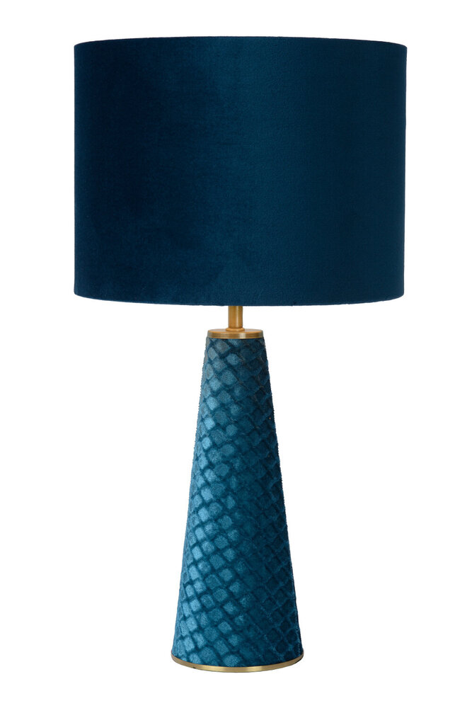 Lucide EXTRAVAGANZA VELVET - Tischleuchte - Ø 25 cm - 1xE27 - Türkis Lucide EXTRAVAGANZA VELVET - Tischleuchte - Ø 25 cm - 1xE27 - Türkis