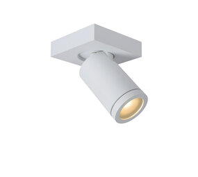Lucide TAYLOR - Deckenstrahler für das Badezimmer - LED Dim to warm - GU10 - 1x5W 2200K/3000K - IP44 - Weiß Lucide TAYLOR - Deckenstrahler für das Badezimmer - LED Dim to warm - GU10 - 1x5W 2200K/3000K - IP44 - Weiß