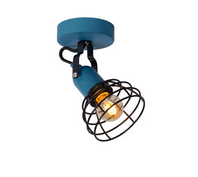 Lucide POLA - Deckenstrahler Kinderzimmer - 1xE27 - Blau Lucide POLA - Deckenstrahler Kinderzimmer - 1xE27 - Blau