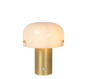 Lucide TIMON - Tischleuchte - 1xE14 - Matt Gold / Messing