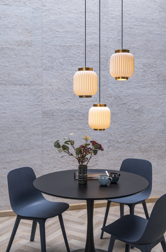 Lucide GOSSE - Hängeleuchte - 3xE27 - Weiß Lucide GOSSE - Hängeleuchte - 3xE27 - Weiß