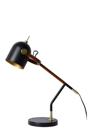 Lucide WAYLON - Schreibtischlampe - 1xE27 - Schwarz