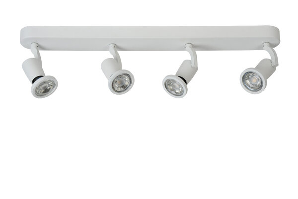 Lucide JASTER-LED - Deckenstrahler - LED - GU10 - 4x5W 2700K - Weiß Lucide JASTER-LED - Deckenstrahler - LED - GU10 - 4x5W 2700K - Weiß