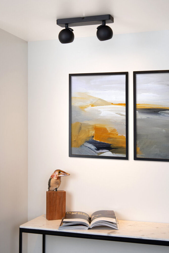 Lucide FAVORI - Deckenstrahler - 2xGU10 - Schwarz Lucide FAVORI - Deckenstrahler - 2xGU10 - Schwarz