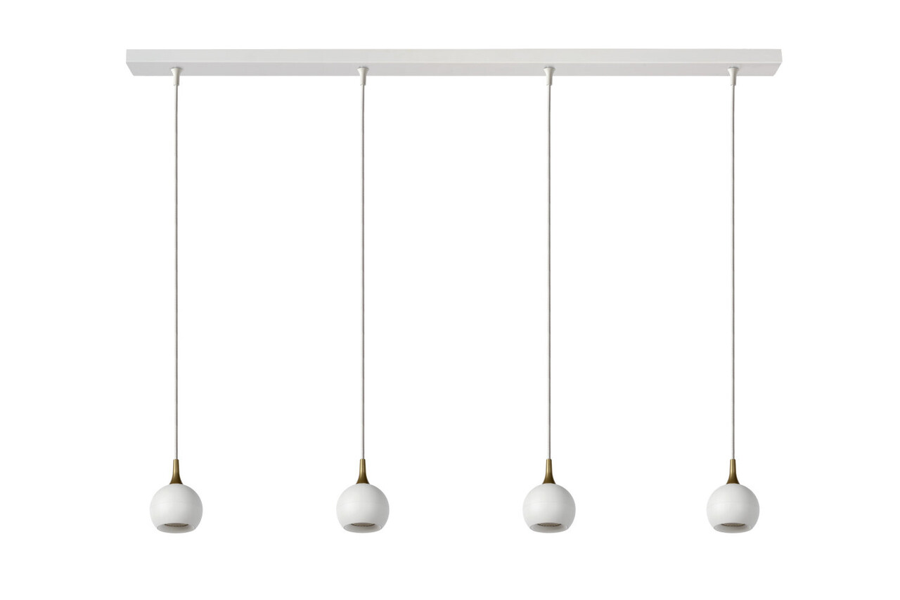 Lucide FAVORI - Hängeleuchte - 4xGU10 - Weiß Lucide FAVORI - Hängeleuchte - 4xGU10 - Weiß