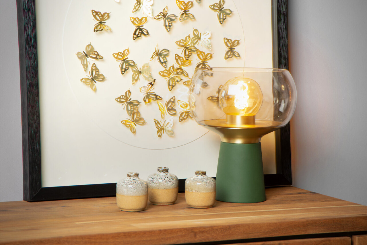 Lucide FARRIS - Tischleuchte - 1xE27 - Grün Lucide FARRIS - Tischleuchte - 1xE27 - Grün