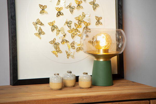 Lucide FARRIS - Tischleuchte - 1xE27 - Grün Lucide FARRIS - Tischleuchte - 1xE27 - Grün