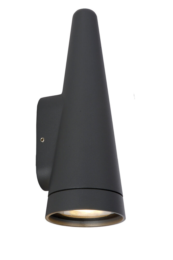 Lucide WIZARD - Wandleuchte Indoor/Outdoor - LED Dimb. - 1xGU10 - IP54 - Anthrazit Lucide WIZARD - Wandleuchte Indoor/Outdoor - LED Dimb. - 1xGU10 - IP54 - Anthrazit