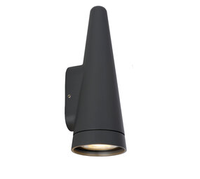 Lucide WIZARD - Wandleuchte Indoor/Outdoor - LED Dimb. - 1xGU10 - IP54 - Anthrazit Lucide WIZARD - Wandleuchte Indoor/Outdoor - LED Dimb. - 1xGU10 - IP54 - Anthrazit