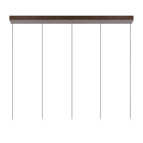 Lucide MARGARY - Hängeleuchte - LED Dimb. - 5x4,2W 2700K - Kaffee Lucide MARGARY - Hängeleuchte - LED Dimb. - 5x4,2W 2700K - Kaffee