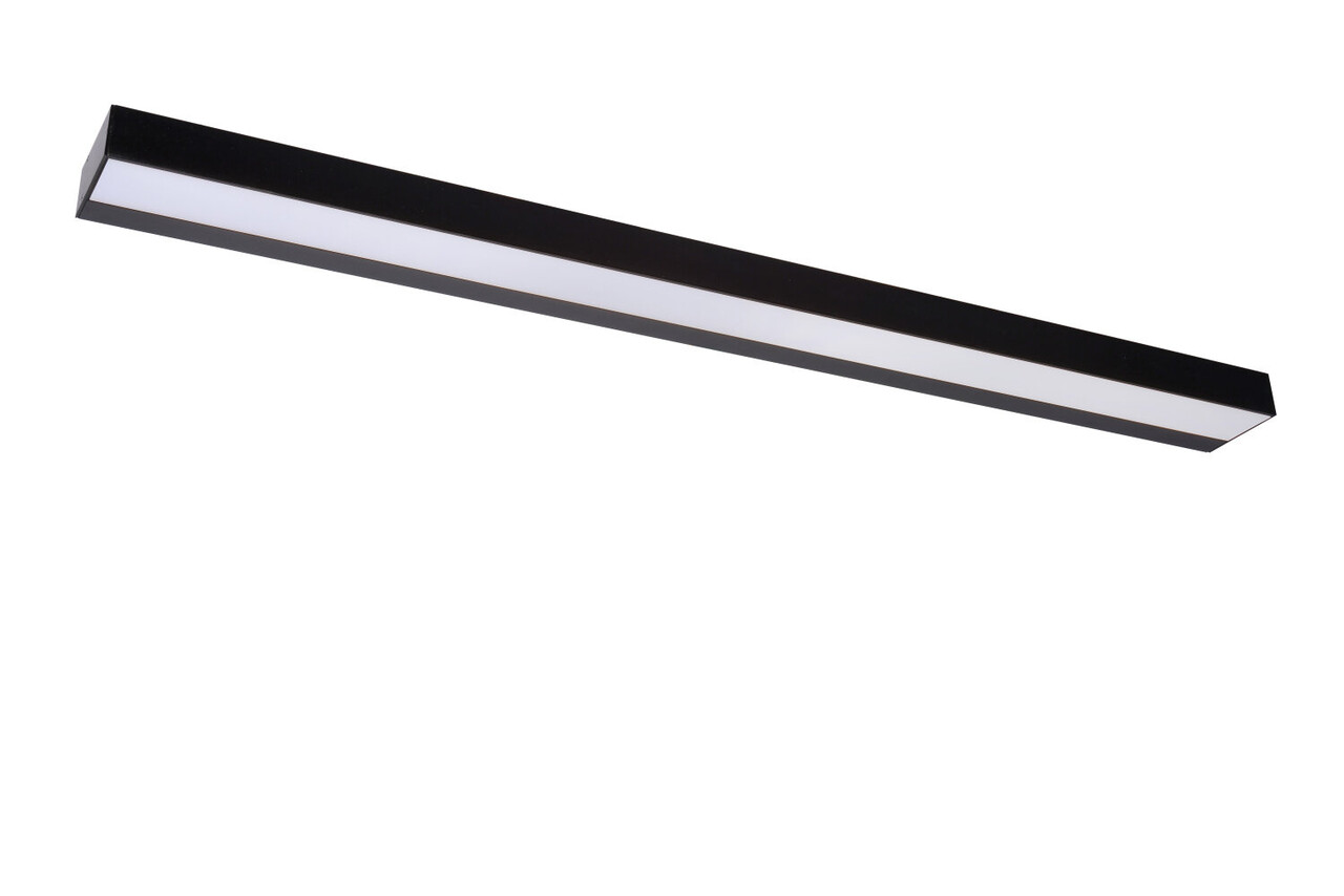 Lucide ALEXA - Wandleuchte Bad - LED - 1x13W 3000K - IP44 - Schwarz Lucide ALEXA - Wandleuchte Bad - LED - 1x13W 3000K - IP44 - Schwarz