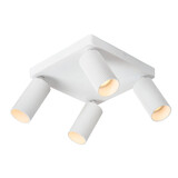 Lucide CLUBS - Deckenstrahler - 4xGU10 - Weiß Lucide CLUBS - Deckenstrahler - 4xGU10 - Weiß