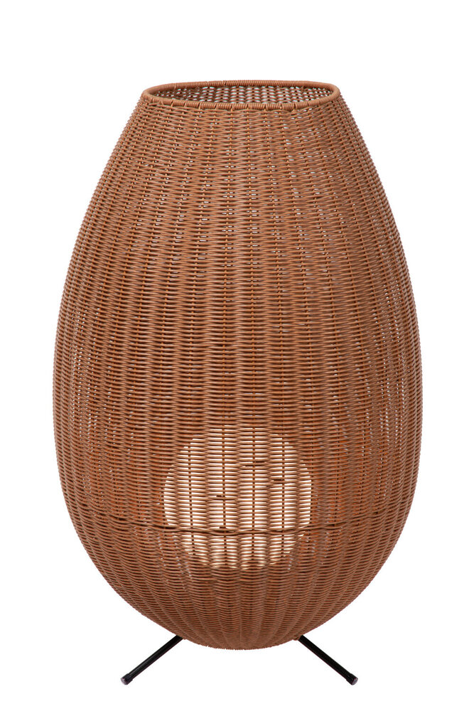 Lucide COLIN IP44 - Wiederaufladbare Stehleuchte Innen/Außen - Batterie/Batterie - LED 3 StepDim - 1x3W 3000K - IP44 - Natural Lucide COLIN IP44 - Wiederaufladbare Stehleuchte Innen/Außen - Batterie/Batterie - LED 3 StepDim - 1x3W 3000K - IP44 - Natural