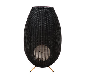 Lucide COLIN IP44 - Wiederaufladbare Stehleuchte Innen/Außen - Batterie/Batterie - LED 3 StepDim - 1x3W 3000K - IP44 - Schwarz Lucide COLIN IP44 - Wiederaufladbare Stehleuchte Innen/Außen - Batterie/Batterie - LED 3 StepDim - 1x3W 3000K - IP44 - Schwarz