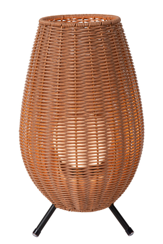 Lucide COLIN IP44 - Wiederaufladbare Tischleuchte für Innen/Außen - Batterie/Batterie - LED 3 StepDim - 1x3W 3000K - IP44 - Natural Lucide COLIN IP44 - Wiederaufladbare Tischleuchte für Innen/Außen - Batterie/Batterie - LED 3 StepDim - 1x3W 3000K - IP44 - Natural