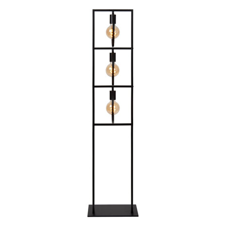 Lucide SUUS - Stehleuchte - 3xE27 - Schwarz Lucide SUUS - Stehleuchte - 3xE27 - Schwarz
