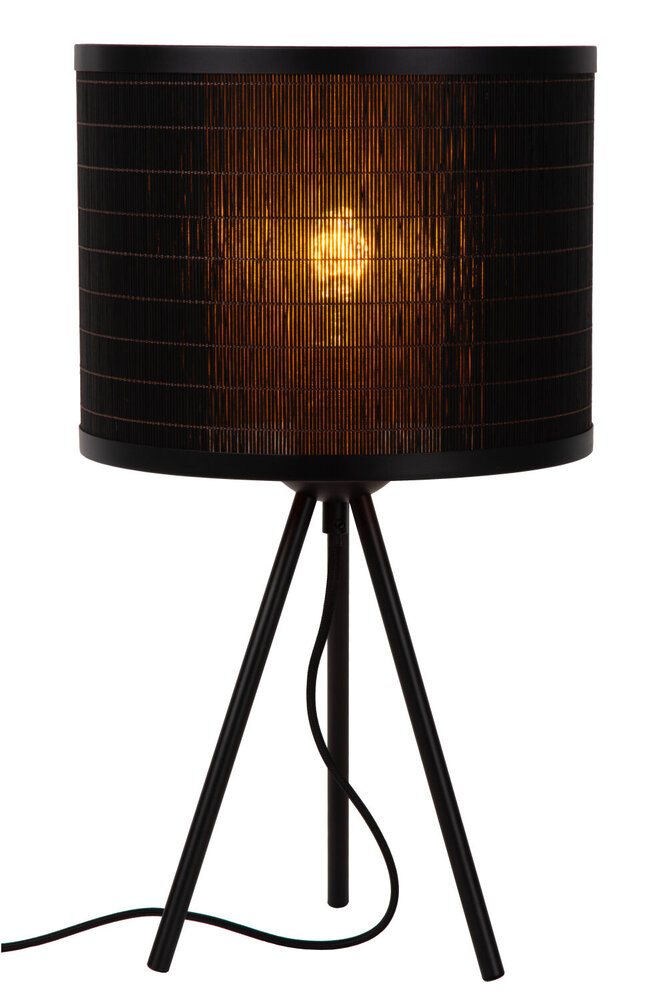 Lucide TAGALOG - Tischleuchte - Ø 26 cm - 1xE27 - Schwarz Lucide TAGALOG - Tischleuchte - Ø 26 cm - 1xE27 - Schwarz