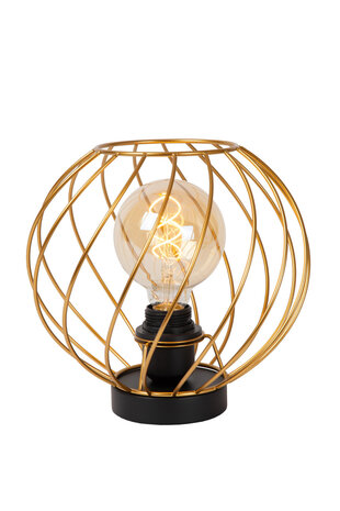 Lucide DANZA - Tischleuchte - Ø 25 cm - 1xE27 - Mattes Gold / Messing Lucide DANZA - Tischleuchte - Ø 25 cm - 1xE27 - Mattes Gold / Messing