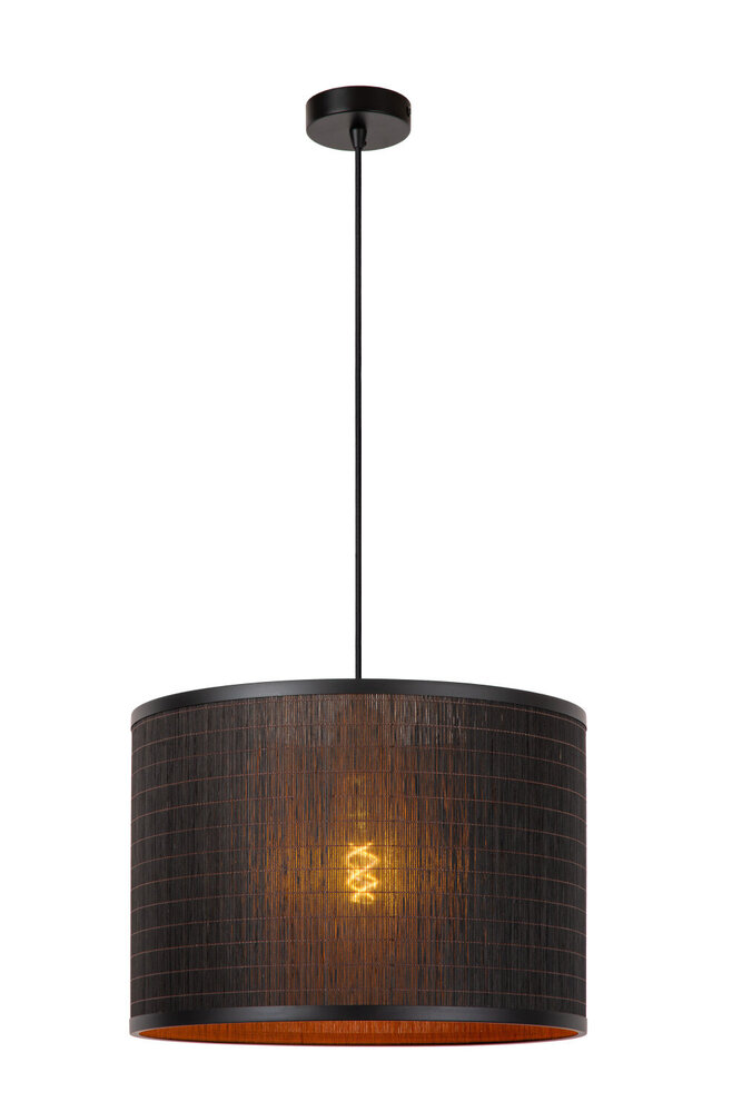 Lucide TAGALOG - Hängeleuchte - Ø 40 cm - 1xE27 - Schwarz Lucide TAGALOG - Hängeleuchte - Ø 40 cm - 1xE27 - Schwarz