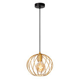 Lucide DANZA - Pendelleuchte - Ø 25 cm - 1xE27 - Mattes Gold / Messing Lucide DANZA - Pendelleuchte - Ø 25 cm - 1xE27 - Mattes Gold / Messing