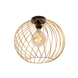 Lucide DANZA - Deckenleuchte - Ø 40 cm - 1xE27 - Matt Gold / Messing Lucide DANZA - Deckenleuchte - Ø 40 cm - 1xE27 - Matt Gold / Messing