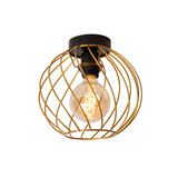 Lucide DANZA - Deckenleuchte - Ø 25 cm - 1xE27 - Matt Gold / Messing Lucide DANZA - Deckenleuchte - Ø 25 cm - 1xE27 - Matt Gold / Messing
