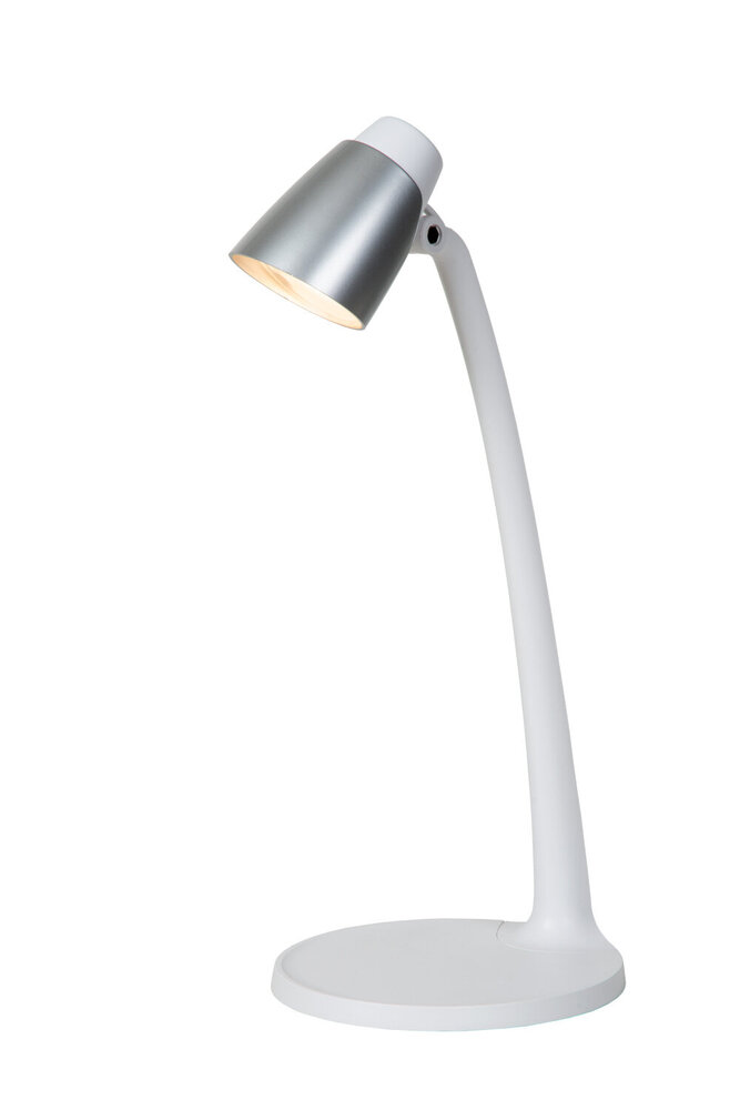 Lucide LUDO - Schreibtischlampe - LED - 1x4,5W 3000K - Weiß Lucide LUDO - Schreibtischlampe - LED - 1x4,5W 3000K - Weiß