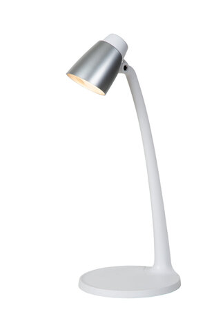 Lucide LUDO - Schreibtischlampe - LED - 1x4,5W 3000K - Weiß Lucide LUDO - Schreibtischlampe - LED - 1x4,5W 3000K - Weiß