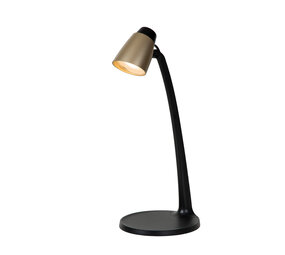 Lucide LUDO - Schreibtischlampe - LED - 1x4,5W 3000K - Mattes Gold / Messing Lucide LUDO - Schreibtischlampe - LED - 1x4,5W 3000K - Mattes Gold / Messing