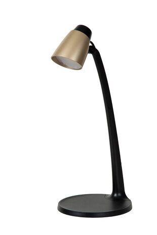 Lucide LUDO - Schreibtischlampe - LED - 1x4,5W 3000K - Mattes Gold / Messing Lucide LUDO - Schreibtischlampe - LED - 1x4,5W 3000K - Mattes Gold / Messing
