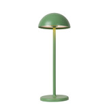 Lucide JOY - Wiederaufladbare Tischleuchte Innen/Außen - Batterie/Batterie - Ø 12 cm - LED Dimb. - 1x1,5W 3000K - IP54 - Grün Lucide JOY - Wiederaufladbare Tischleuchte Innen/Außen - Batterie/Batterie - Ø 12 cm - LED Dimb. - 1x1,5W 3000K - IP54 - Grün
