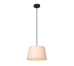 Lucide WOOLLY - Hängeleuchte - Ø 28 cm - 1xE27 - Beige